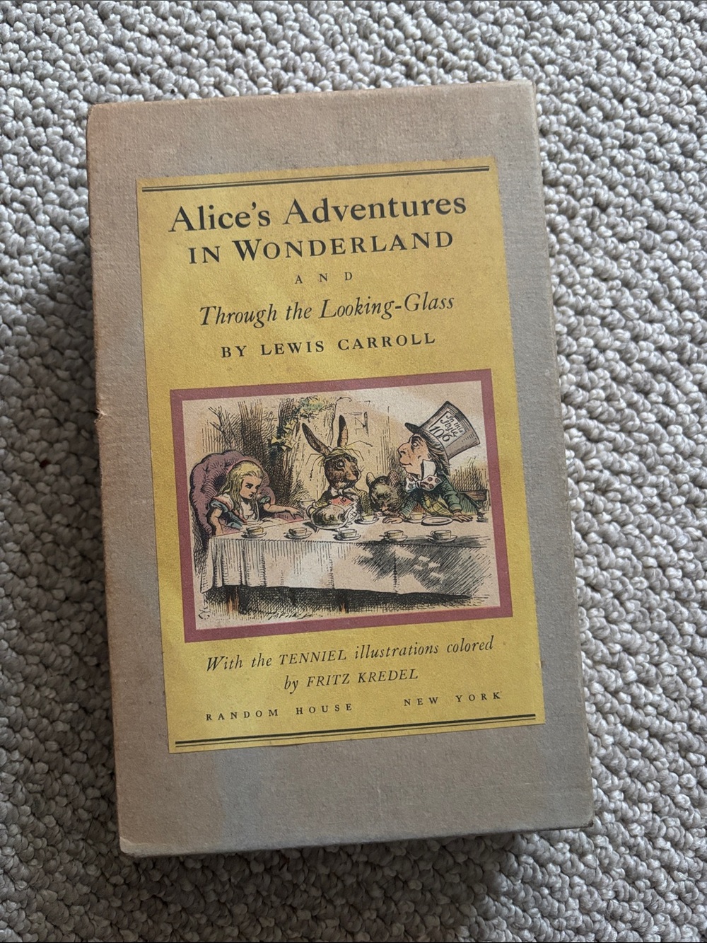 Alice's Adventures in Wonderland Vintage 1946